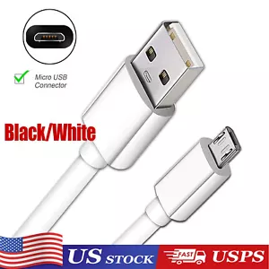 3/6FT Micro USB Fast Charger Data Sync Cable Cord For phone Galaxy S5 S6 S7 - Picture 1 of 16