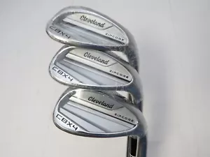 NEW Cleveland CBX4 ZipCore Wedge Set 50 54 58 KBS Hi-Rev 2.0 115 Stiff Flex - Picture 1 of 5