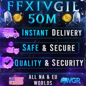 FFXIV Gil Final Fantasy 14 Gil |π₯ 50M π₯| FF14 Gil |NA & EU|βοΈ100% Positive FB - Picture 1 of 1