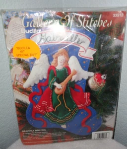 Kit Medias Navidad BUCILLA Fieltro MINSTREL CELESTIAL NUEVO - Imagen 1 de 1