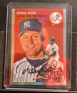 Derek Jeter 2023 Topps Chrome Platinum Refractor - Yankees - Picture 1 of 2