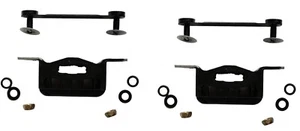 New 1997-04 C5 Muffler Bracket Insulator & Bolt Bracket Set 10294002 & 10401799 - Picture 1 of 5