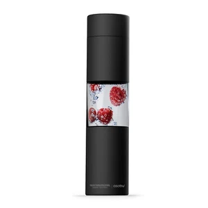 Asobu Flavour u See Black Water Bottle - Picture 1 of 5