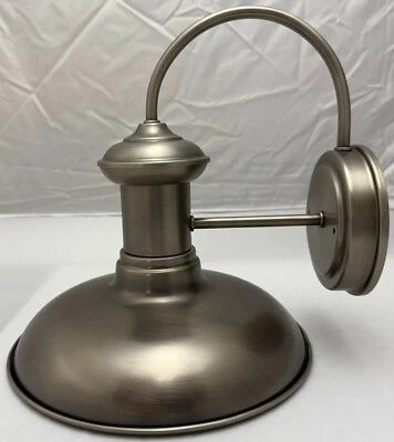 o'o'o . Outdoor Wall Lantern . . Progress P5722-81 . . Antique Nickel . . NEW - Image 1 of 4