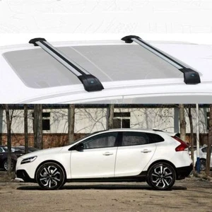 2 piezas para barras transversales de riel de techo bloqueables Volvo V40 2013-2019 - Imagen 1 de 9