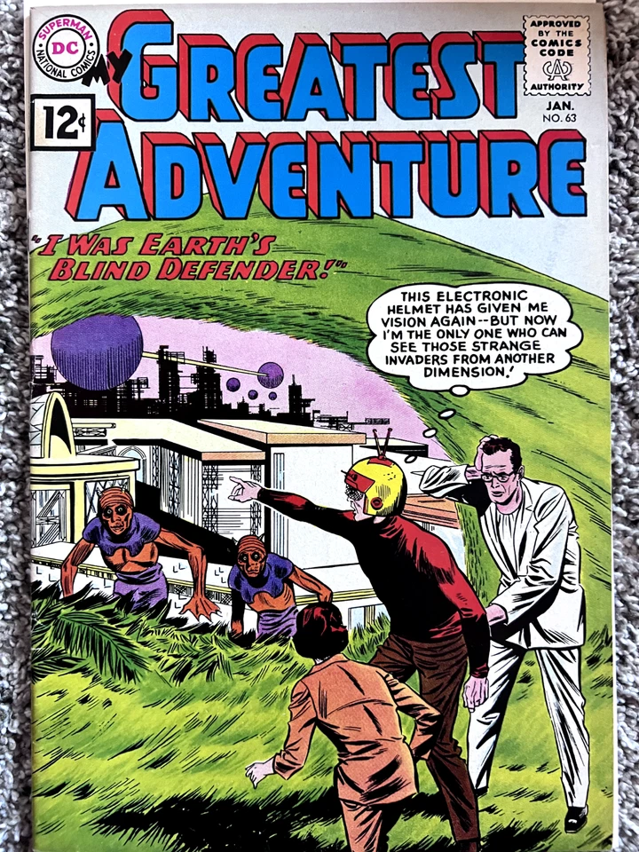 My Greatest Adventure #63 G/VG I Was Earth's Blind Defender - Image 1 of 1
