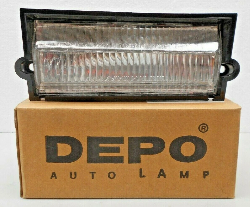 Lámpara de luz de señal de giro DEPO Park DERECHA pasajero se adapta a NEW YORKER, IMPERIAL, más Foto 1 de 4