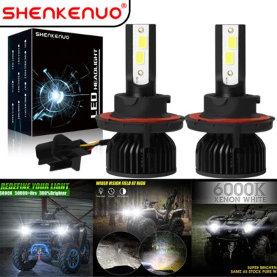 Faro LED blanco brillante para Polaris Outlaw 450 525, Scrambler 500 850 Foto 1 de 4