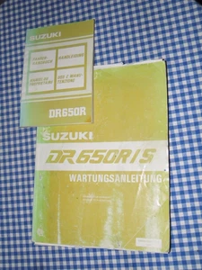 Reparaturanleitung / Manual Suzuki DR 650 R / S und Bedieungsanleitung - Bild 1 von 1