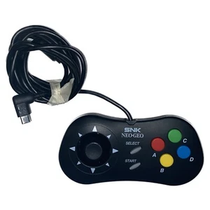 Snk Official Neogeo Mini Pad Black Controller For Mini Neo Geo Hdmi Console NEW - Picture 1 of 2