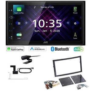 JVC Autoradio Apple CarPlay Android Auto DAB+ für Nissan 350 Z 2002-2005 schwarz - Bild 1 von 8