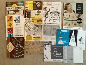 Lote de catálogos de suministros artesanales de la década de 1960, Magnus, Holiday, Griegers, American, Pronto - Imagen 1 de 6