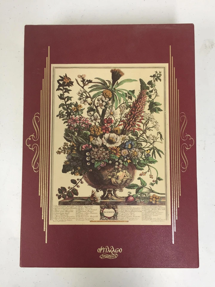 Optimago Furber 花雕 12 号手工切割老式木制拼图 — 第 1/4 张图片