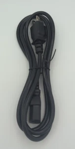 Changzhou E205765 3-Prong Power Cord - 5ft Black 300v FT2 CSA 211586 18AWG SVT - Picture 1 of 10