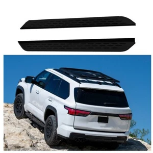 2PCS Side Steps Running Boards Fits For Toyota Sequoia 2023 2024 2025 Nerf Bar - Picture 1 of 9