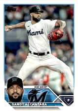 2023 Topps Series 1 Baseball [BB1] #107 Sandy Alcantara - Miami Marlins
