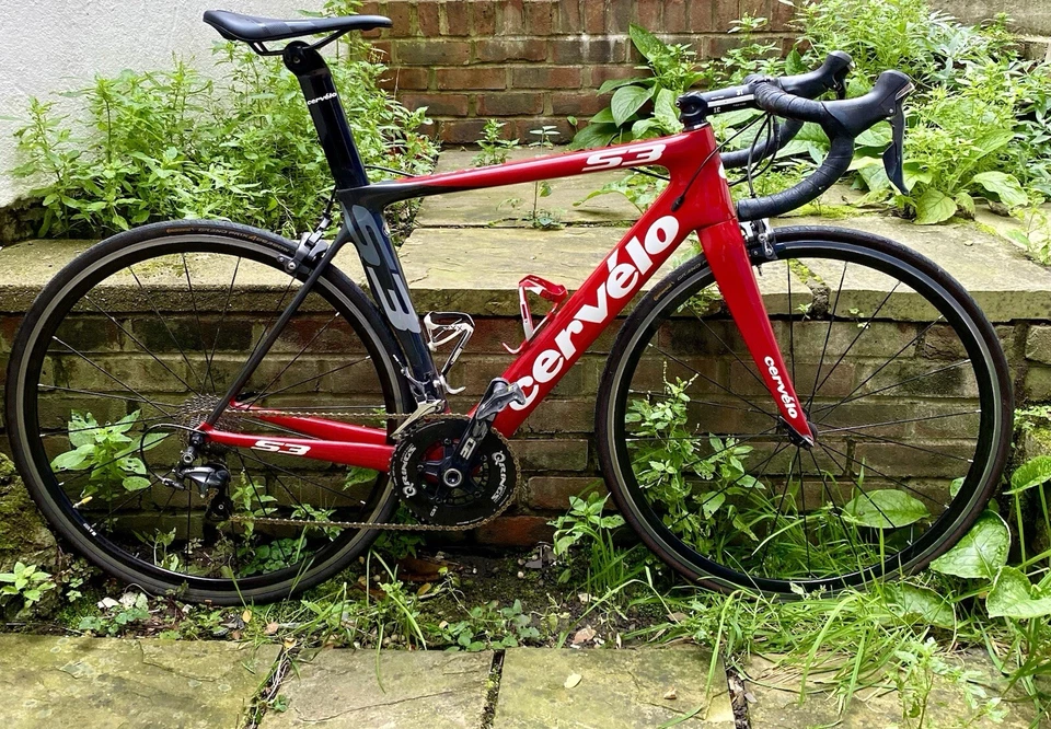 Cervelo S3 Aero Road Bike, 54cm, Great Condition, Look Keo pedals/Mavic wheels.  - Image 1 of 4