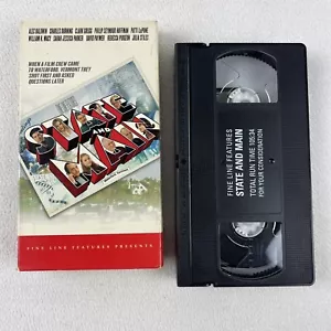 State and Main (VHS, 2000) Promo Screener Very Good Comedy Movie - Picture 1 of 2