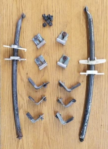 Window Slides Hardware 1974-78 Mustang II King Cobra 2 Ford 74 75 76 78 1978 - Bild 1 von 24