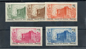 Wallis & Futuna IS Sc B1-5 (YT 72-6) ** F-VF NH 1939 FRENCH REVELUTION SET 550 $ - Bild 1 von 1