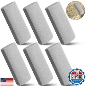 Abbylike 6 Pcs Pet Hair Remover Gray Pumice Stone Car Pet Hair Removal Tool f - Picture 1 of 5