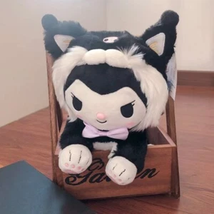20CM Sanrio dog Kuromi Plush Toys Stuffed Anime Soft Doll Cute - Picture 1 of 2
