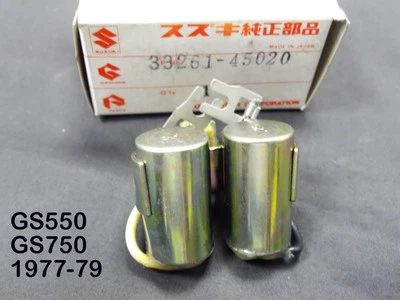 Suzuki GS550 GS750 Condenser 1977-79 NOS GS550E GS550L GS750B GS750N 33261-45020 Foto 1 de 4