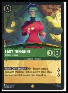Disney Lorcana Archazias Island Lady Tremaine Bitterly Jealous Legendary 115/204 - Bild 1 von 1