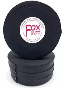 Fox 100m schwarz 25mm elastisches Gurtband - 4 Rollen für Polster, Kleidungsstücke & Gurte - Bild 1 von 6