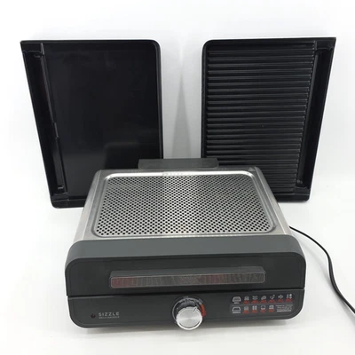 Ninja Sizzle Smokeless Indoor Grill  14" Electric Grill Griddle GR 15 Complete - Image 1 of 4
