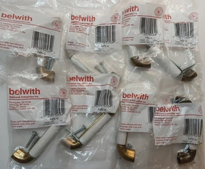 Lot Of 8 Belwith Cabinet Pulls  P456-W Made In USA - Picture 1 of 5
