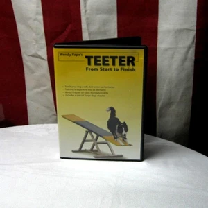 DOG AGILITY TRAINING instructional Teeter-Totter Obstacle DVD routine Wendy Pape - Picture 1 of 2