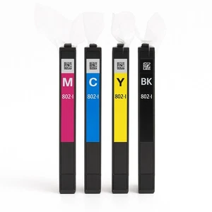 New Genuine EPSON 802-I initial Black & Color 4 Ink set for 4720 4730 4734 4740 - Picture 1 of 4