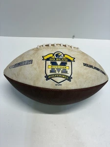 Football Brand Michigan Wolverines Entering the New Millennium Logo Ball 2000 - Picture 1 of 7
