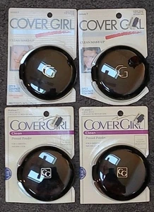COVERGIRL Clean Makeup Pressed Powder ROSY BEIGE Original Talc SEALED LOT 4 - Picture 1 of 11