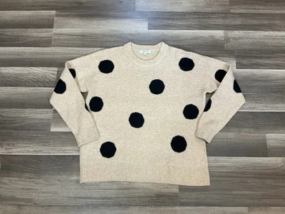 Suéter Madewell Para Mujer Punto Gris Manga Larga Mezcla Lana Marrón S Foto 1 de 4