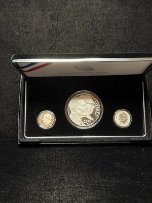 2015 United States Mint March of Dimes Special Silver Set 3 Pcs - Image 1 of 2