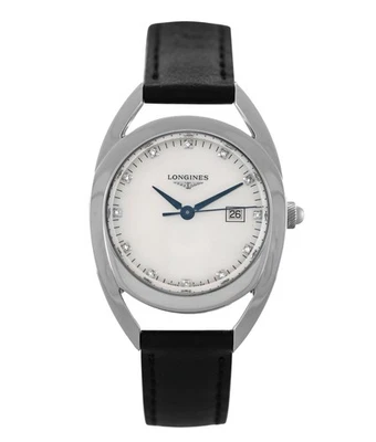 Longines Colección Ecuestre L6.137.4.57.0 Fecha Diamantes Esfera MOP Cuarzo 30MM Foto 1 de 4