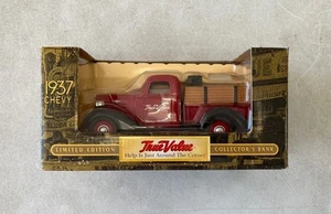 Liberty Classics True Value Red 1937 Chevy Pick-Up Ltd Ed Collector's Bank - Picture 1 of 13