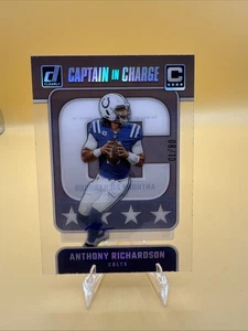 2024 Donruss Clearly Anthony Richardson Capitán a Cargo/10 - Imagen 1 de 5