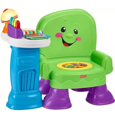 Fisher-Price Juguete para Niños Pequeños Ríe y Aprende Canciones e Cuentos Aprendizaje Silla Música CAJA NUEVA Foto 1 de 4
