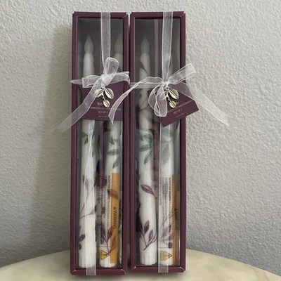 SILVERSTRO LED FLAMELESS TAPER CANDLES 11” WITH REMOTE NIB 4 - Image 1 of 4