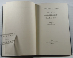 Tom's Midnight Garden By A Philippa Pearce Susan Einzig 1959 HC vintage classic - Bild 1 von 16