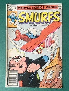Puffi originali d'epoca #1 dicembre 1982 fumetti Marvel. Non classificato. - Foto 1 di 6