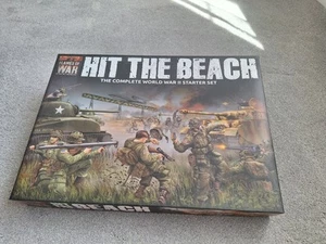 Flames of War Late War WW2 Hit the Beach German vs USA Starter Set - Picture 1 of 3