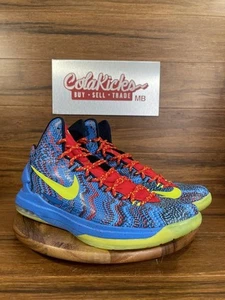 Size 14M/15.5W - Nike KD 5 Christmas 554988-401 Pre-Owned - Picture 1 of 5