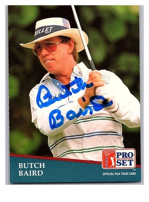 Juego profesional 1991 #199 autógrafo firmado por Butch Baird Foto 1 de 2