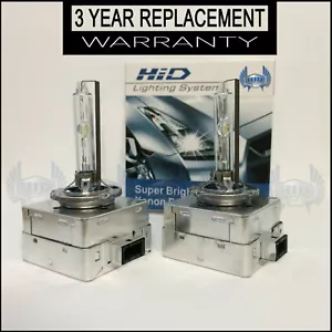 NUEVO OEM Juego D1S Xenon HID Bombillas 5500k 6500k ALTA CALIDAD CON 3 AÑOS DE GARANTÍA - Imagen 1 de 6