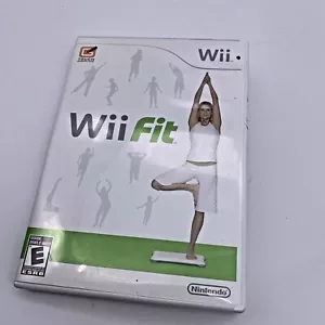 Wii Fit (Nintendo Wii) - Fitness Game - Complete w/ Manual - Tested - - Picture 1 of 6