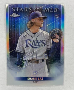 2022 Topps Update Chrome Shane Baz *Stars of the MLB* #SMLBC-86 RAYS - Bild 1 von 2